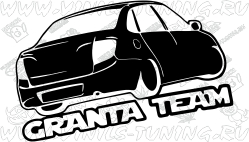 Наклейка на авто Granta Mafia