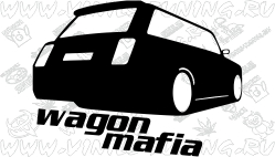 Наклейка на авто Universal Mafia