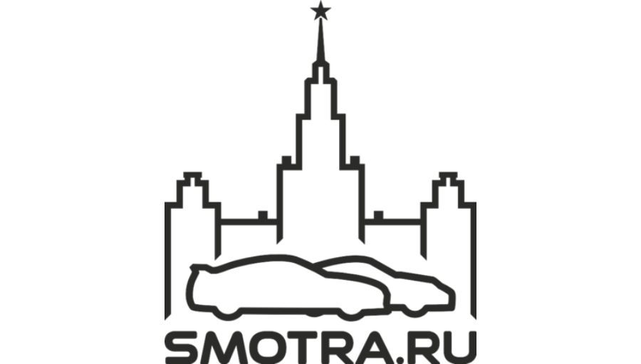 Наклейка на стекло Smotra Москва (20 см)