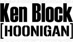 Наклейка на авто Ken Block Hoonigan